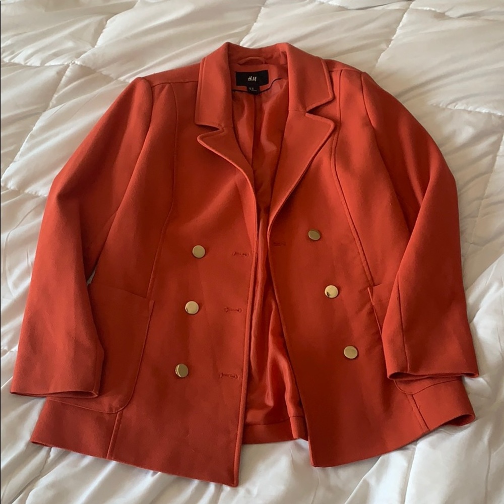 Orange jacket